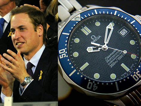 prince william omega seamaster midsize|Prince William omega watch.